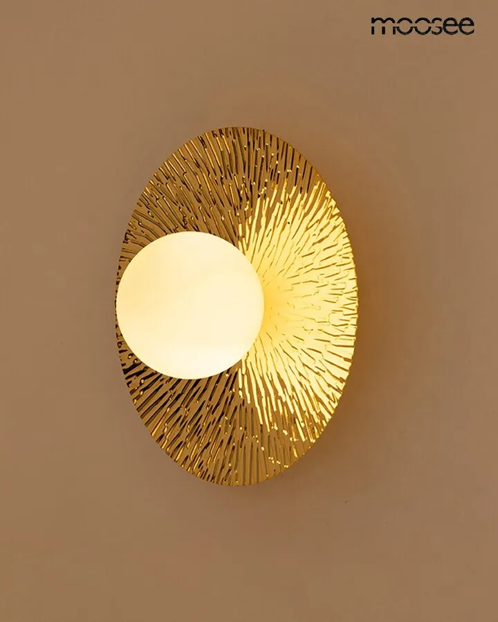 MOOSEE Lampa ścienna SOUL 30 - złoty