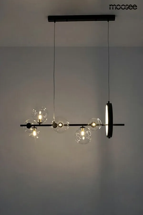 MOOSEE Lampa wisząca ALURE LINE 90 - czarny