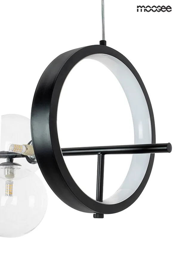 MOOSEE Lampa wisząca ALURE LINE 90 - czarny