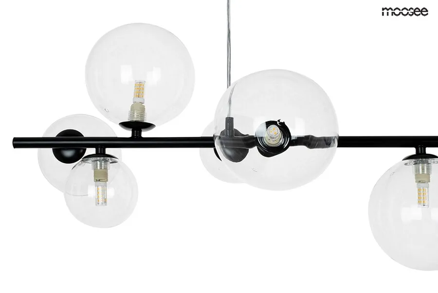 MOOSEE Lampa wisząca ALURE LINE 90 - czarny