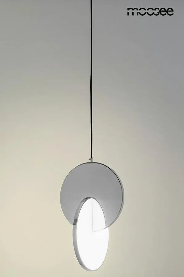 MOOSEE Lampa wisząca DISCO - srebrny