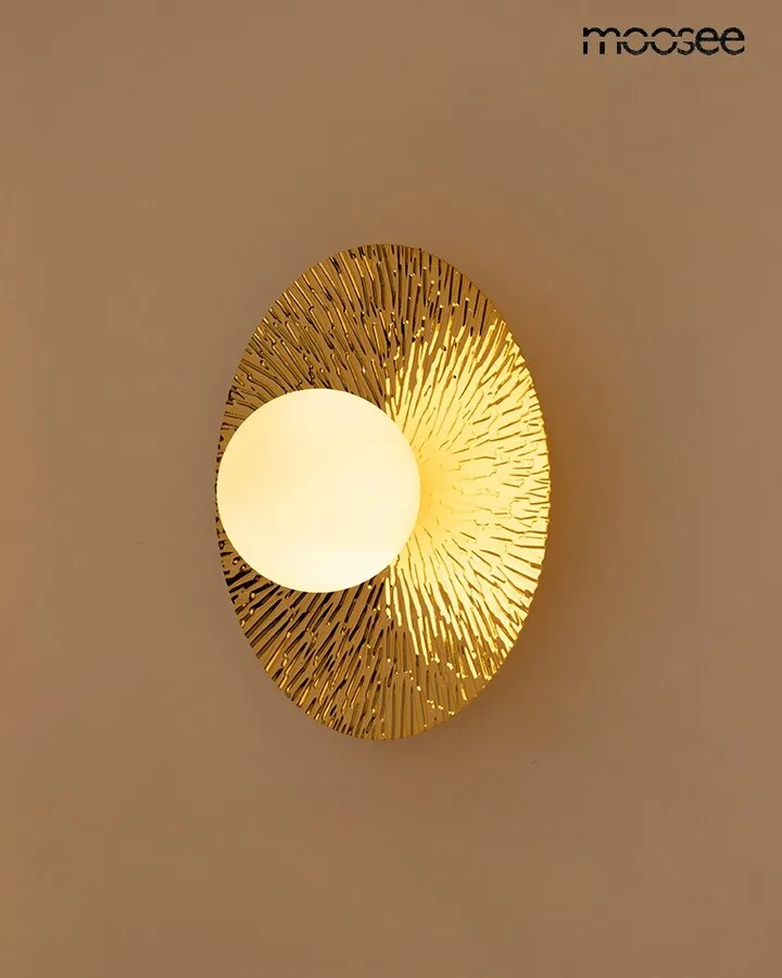 MOOSEE Lampa ścienna SOUL 20 - złoty