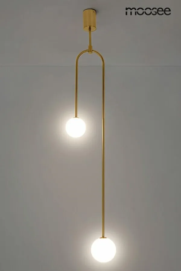 MOOSEE Lampa wisząca LOW - złoty
