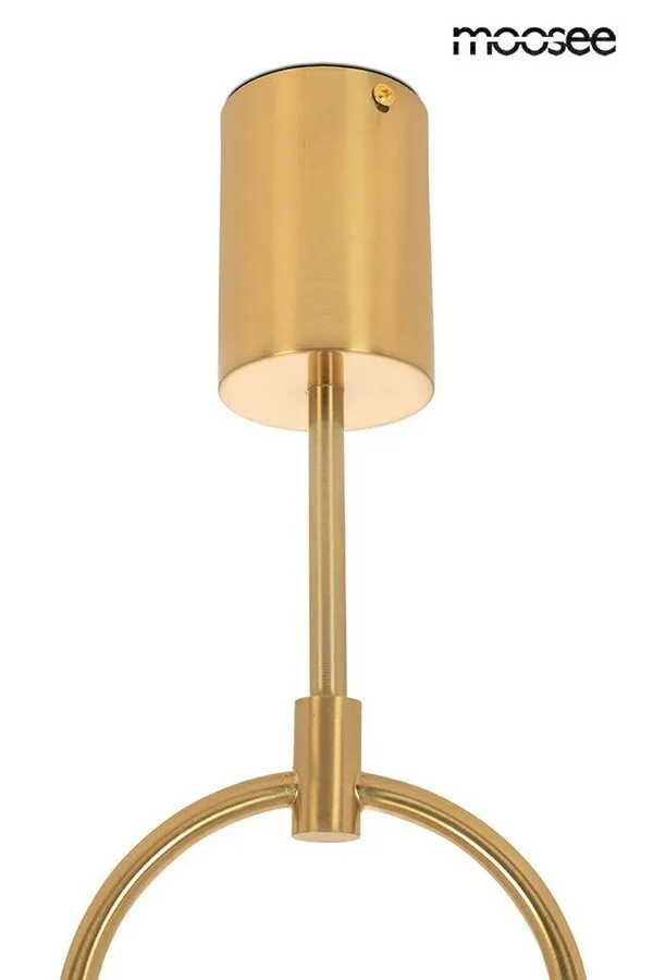 MOOSEE Lampa wisząca LOW - złoty
