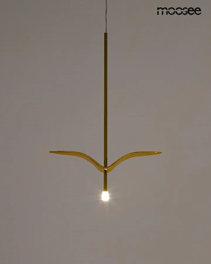 MOOSEE Lampa wisząca GAVI A - złoty
