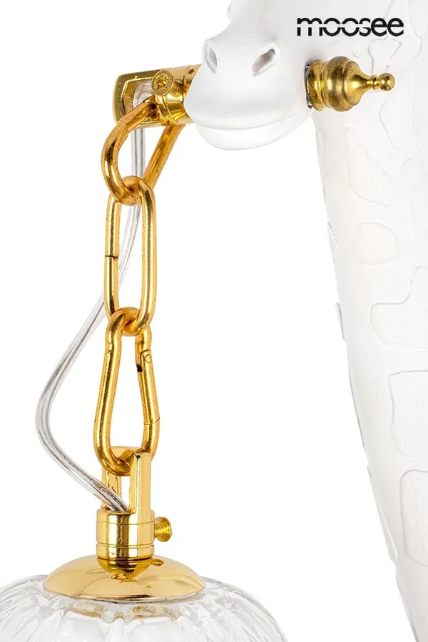 MOOSEE Lampa ścienna GIRAFFE - biały