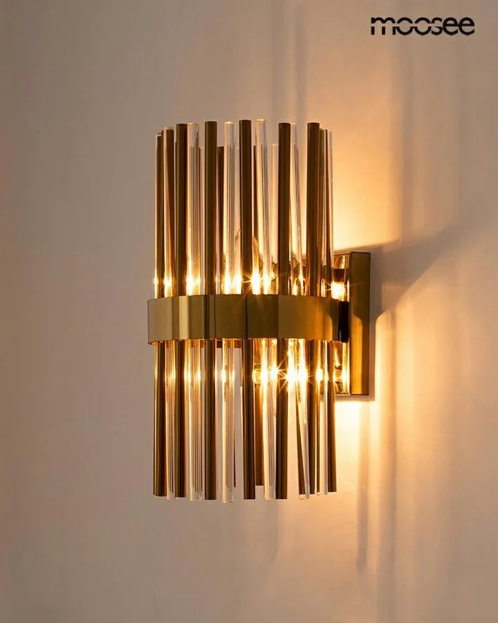 MOOSEE Lampa ścienna GARDA - złoty