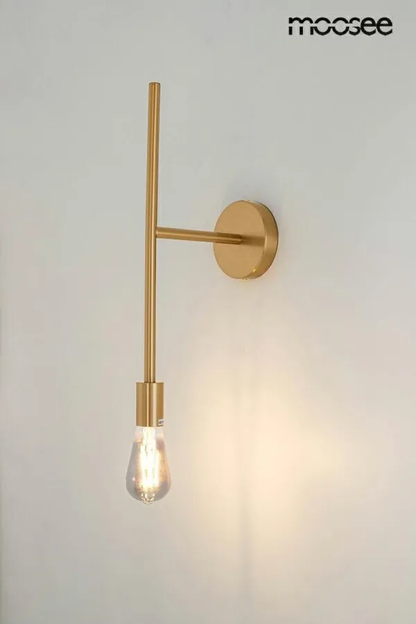 MOOSEE Lampa ścienna RIVA - złoty
