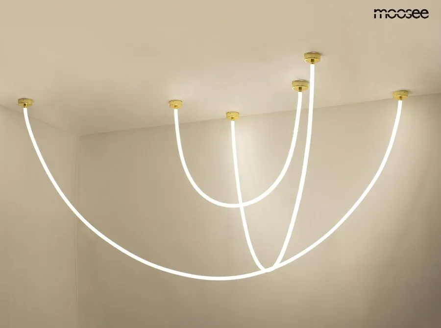 MOOSEE Lampa wisząca LASSO 300 Smart - złoty