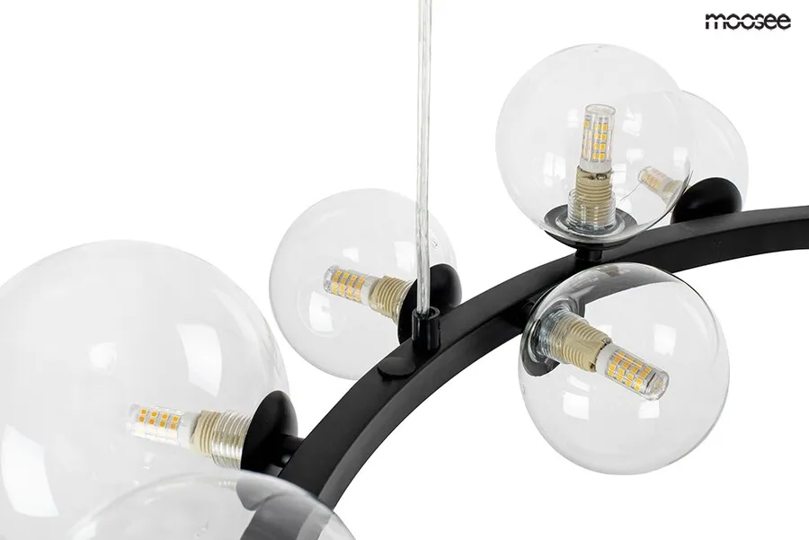MOOSEE Lampa wisząca ALURE 85 - czarny