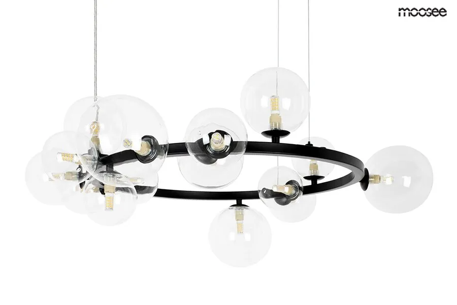 MOOSEE Lampa wisząca ALURE 85 - czarny