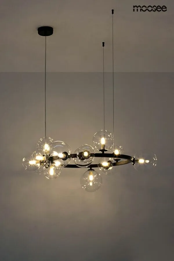 MOOSEE Lampa wisząca ALURE 85 - czarny