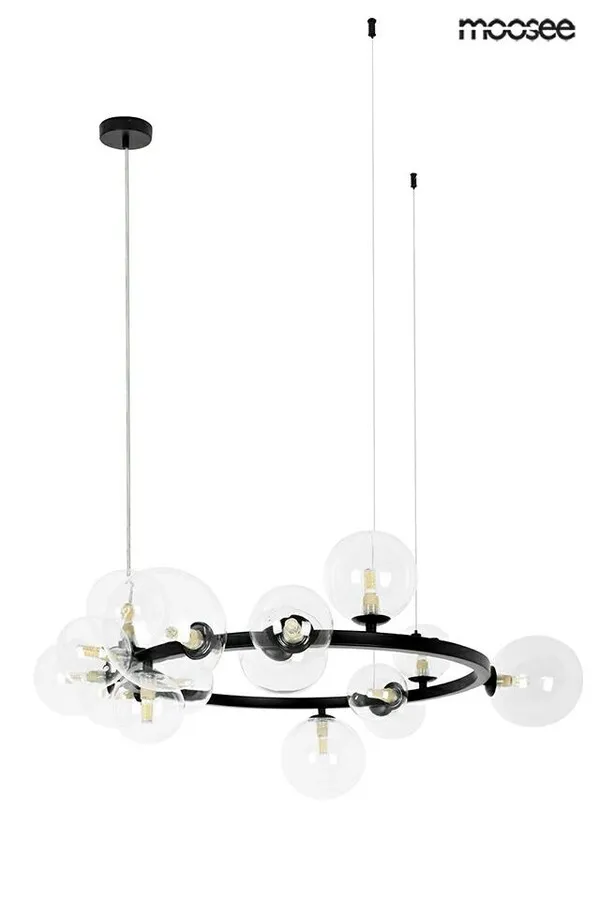 MOOSEE Lampa wisząca ALURE 85 - czarny