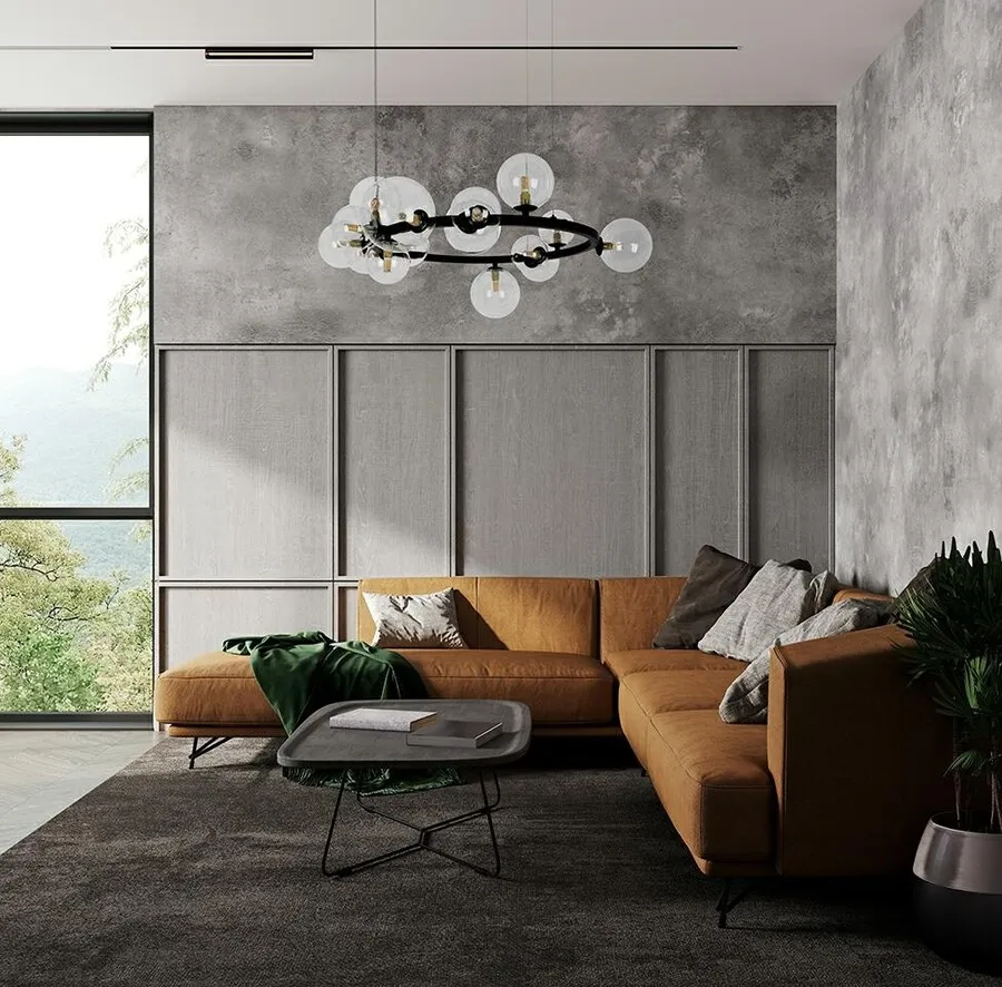 MOOSEE Lampa wisząca ALURE 85 - czarny