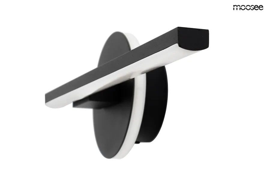 MOOSEE Lampa ścienna HORIZON - czarny