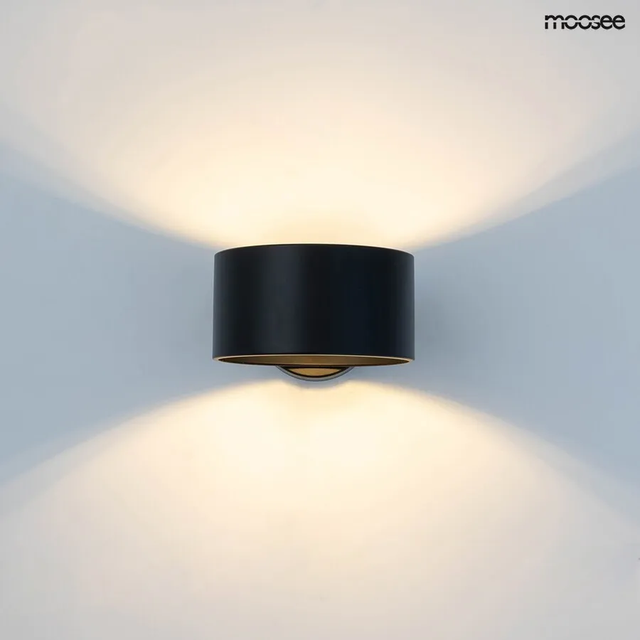 MOOSEE Lampa ścienna ARRO - czarny