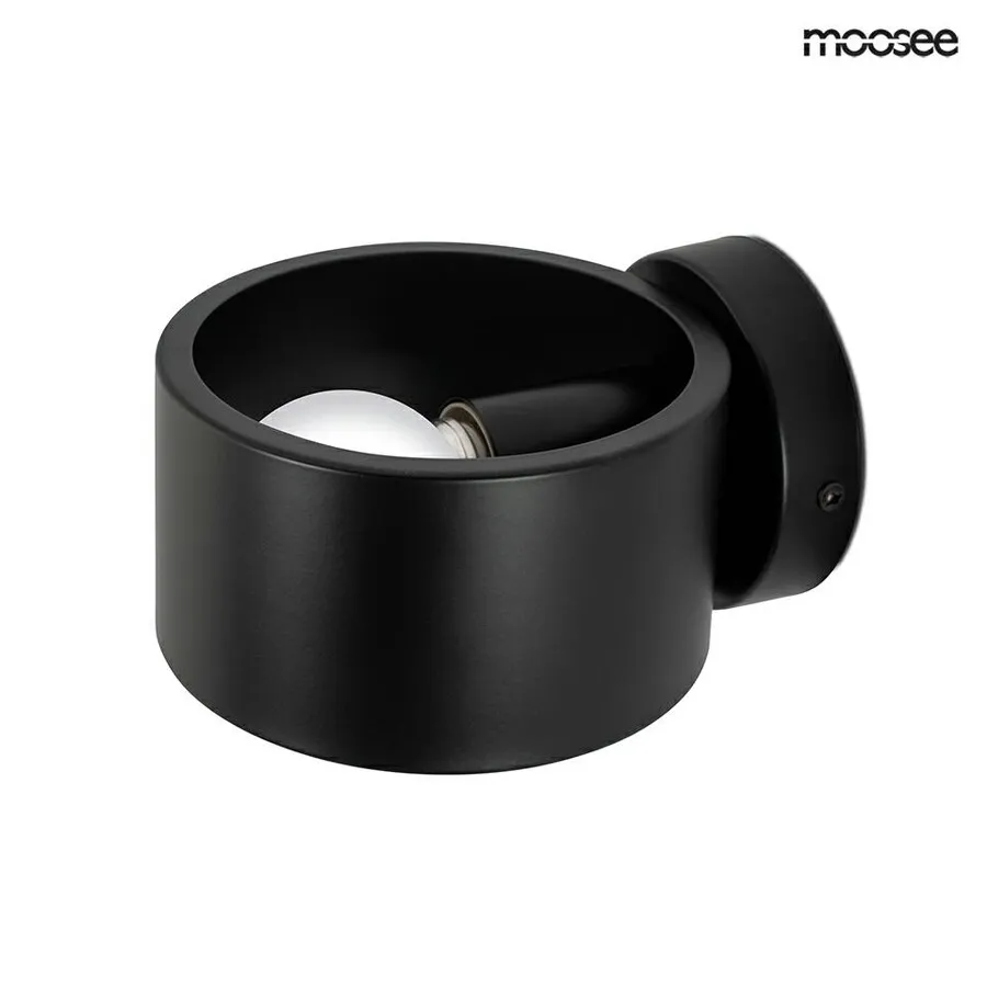MOOSEE Lampa ścienna ARRO - czarny