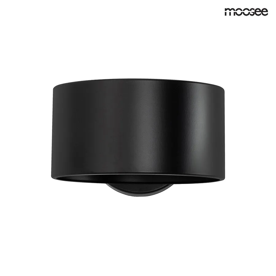 MOOSEE Lampa ścienna ARRO - czarny