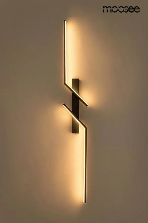 MOOSEE Lampa ścienna MAISON 100 - czarny