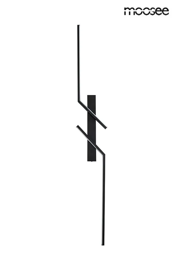MOOSEE Lampa ścienna MAISON 100 - czarny