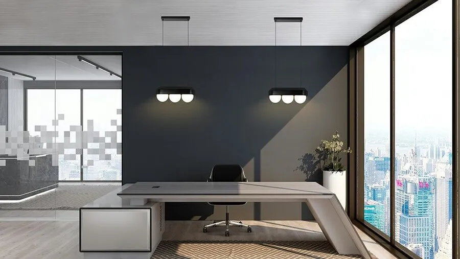 MOOSEE Lampa wisząca DROPS 3 - czarny