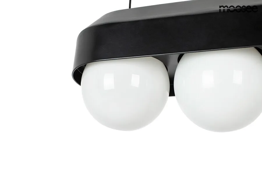 MOOSEE Lampa wisząca DROPS 3 - czarny