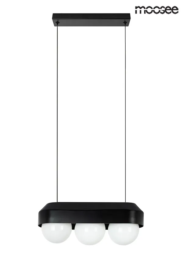MOOSEE Lampa wisząca DROPS 3 - czarny