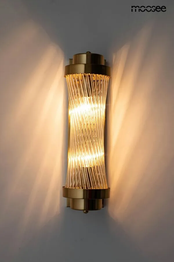 MOOSEE Lampa ścienna COLUMN 40 - złoty