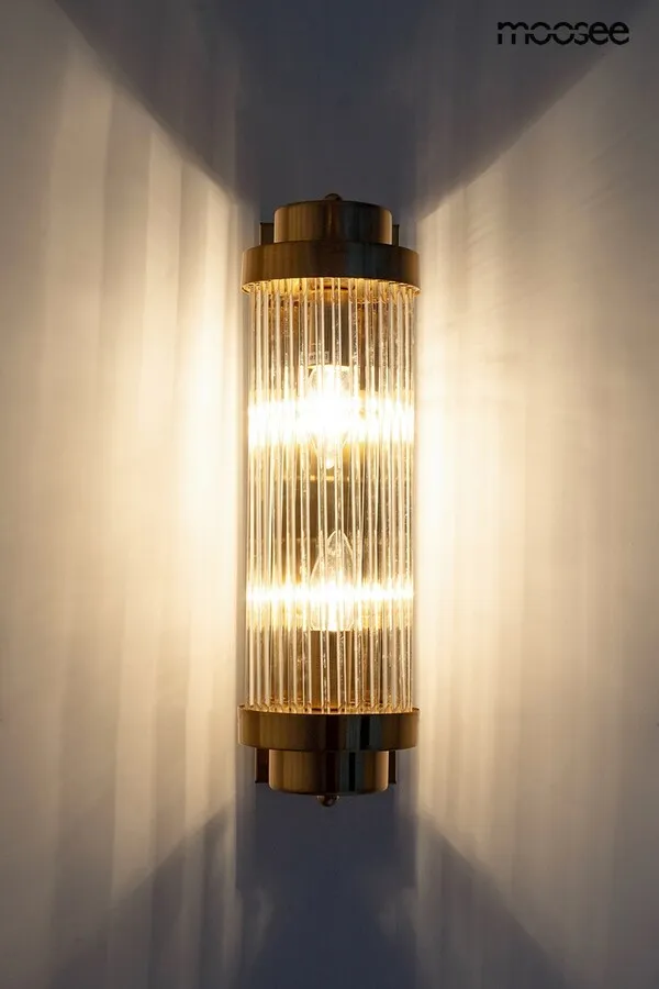 MOOSEE Lampa ścienna COLUMN 40 - złoty