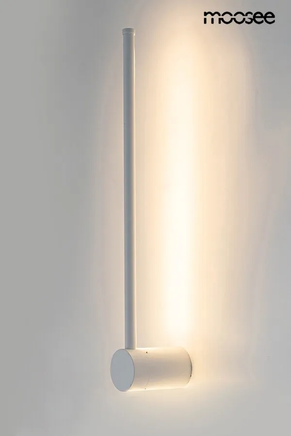 MOOSEE Lampa ścienna OMBRE 80 - biały