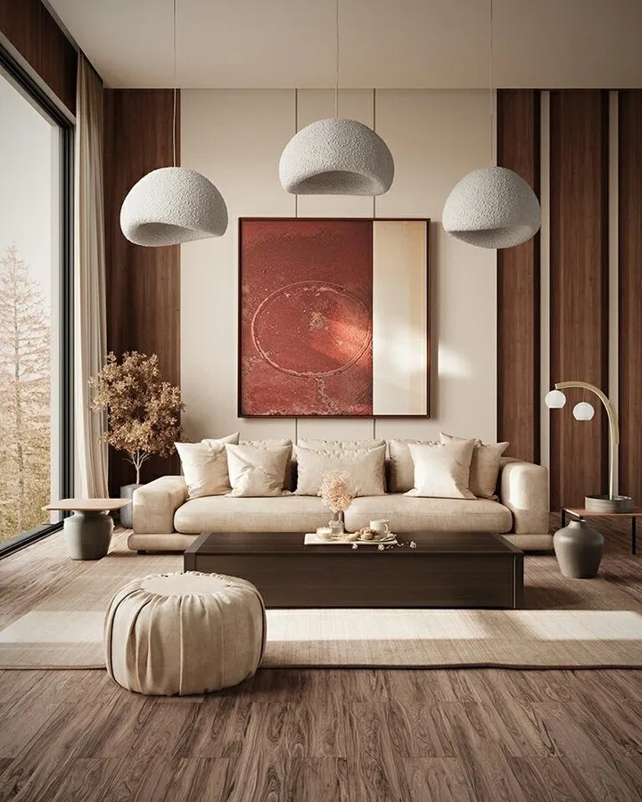 MOOSEE Lampa wisząca NEST 60 - biały