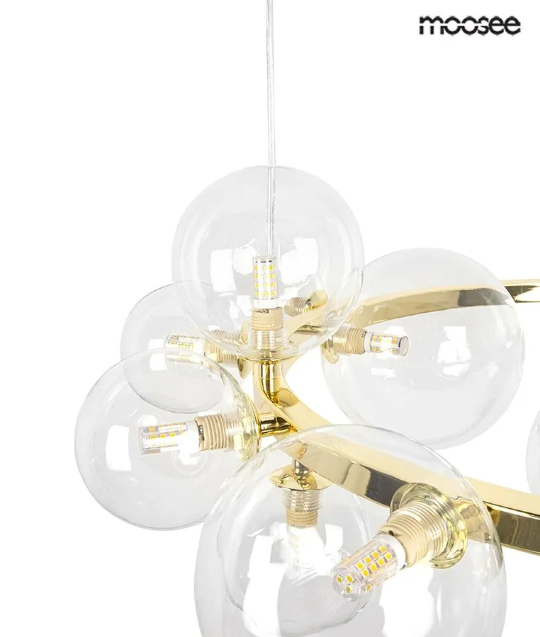 MOOSEE Lampa wisząca ALURE 85 - złoty