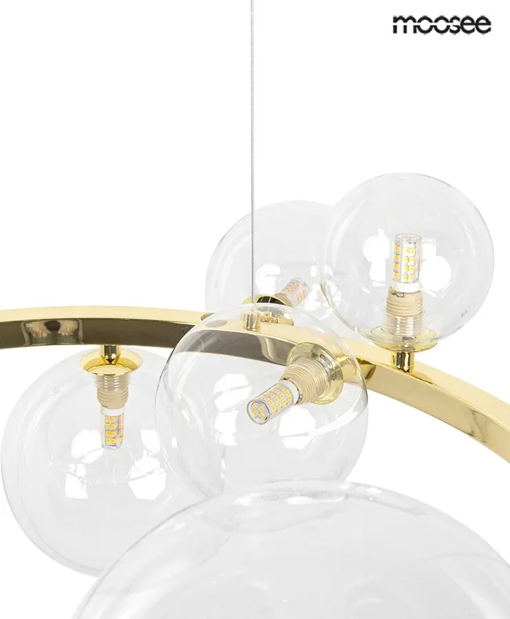 MOOSEE Lampa wisząca ALURE 85 - złoty