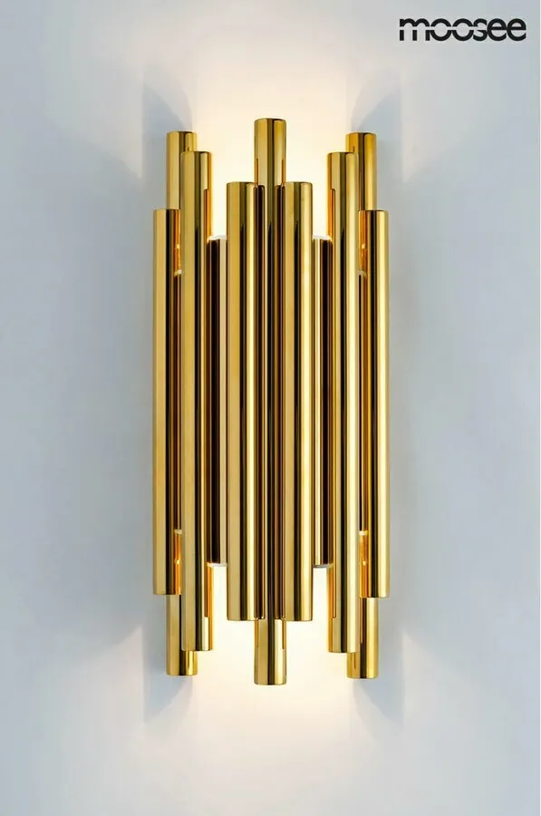 MOOSEE Lampa ścienna ORGANO - złoty