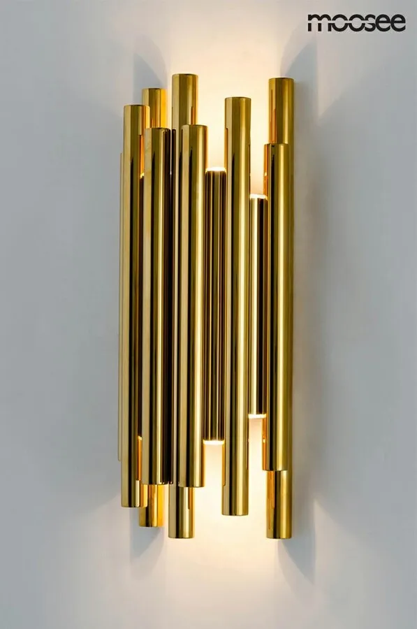 MOOSEE Lampa ścienna ORGANO - złoty