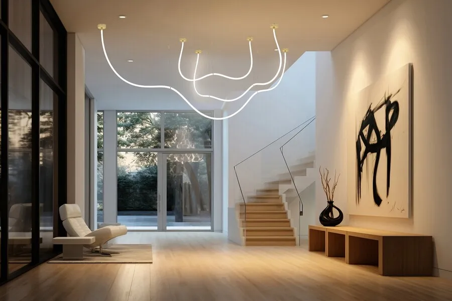 MOOSEE Lampa wisząca LASSO 400 Smart - złoty