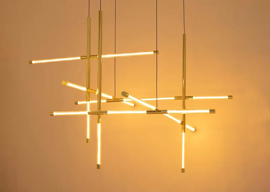 MOOSEE Lampa wisząca MIKADO M - złoty