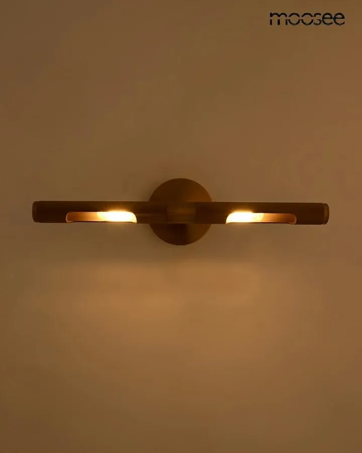 MOOSEE Lampa ścienna CRUDO - złoty