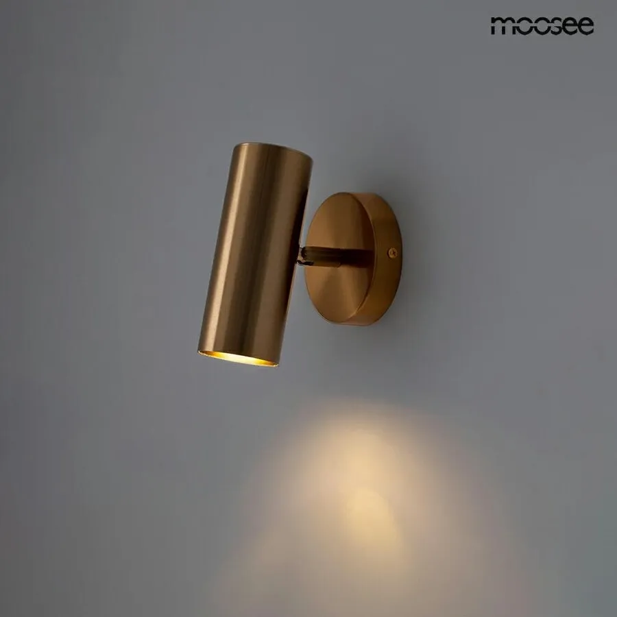 MOOSEE Lampa ścienna SPOT - złoty