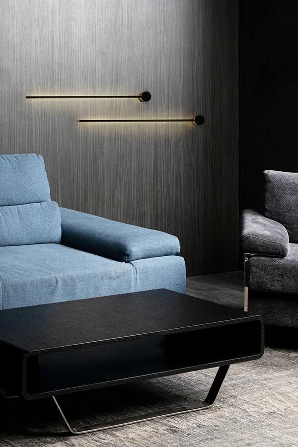 MOOSEE Lampa ścienna OMBRE 80 - czarny