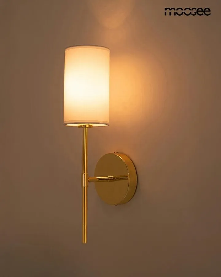 MOOSEE Lampa ścienna IMPERIO - złoty