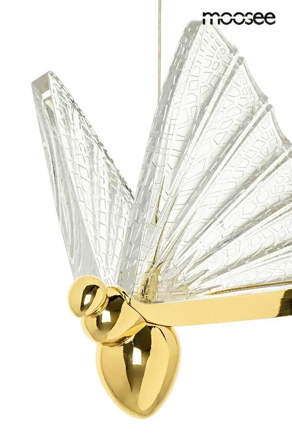 MOOSE Lampa wisząca BUTTERFLY M - złoty