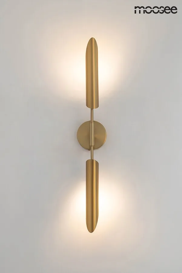MOOSEE Lampa ścienna LOCCA - złoty