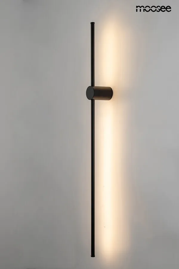 MOOSEE Lampa ścienna OMBRE 120 - czarny