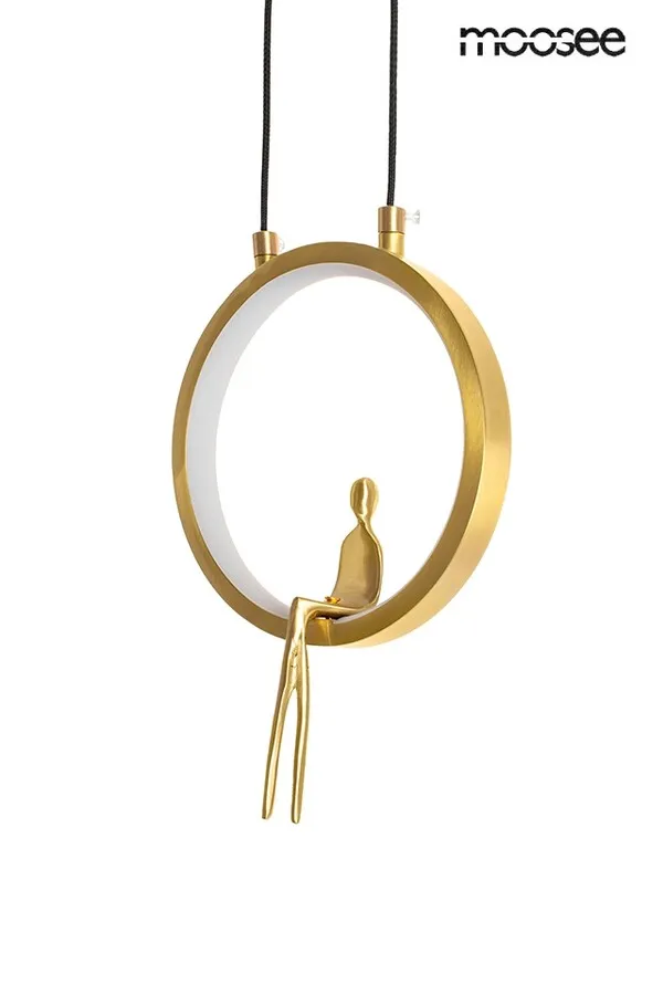 MOOSEE Lampa wisząca BOY CIRCLE - złoty