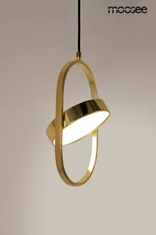 MOOSEE Lampa wisząca SPINNER 19 - złoty