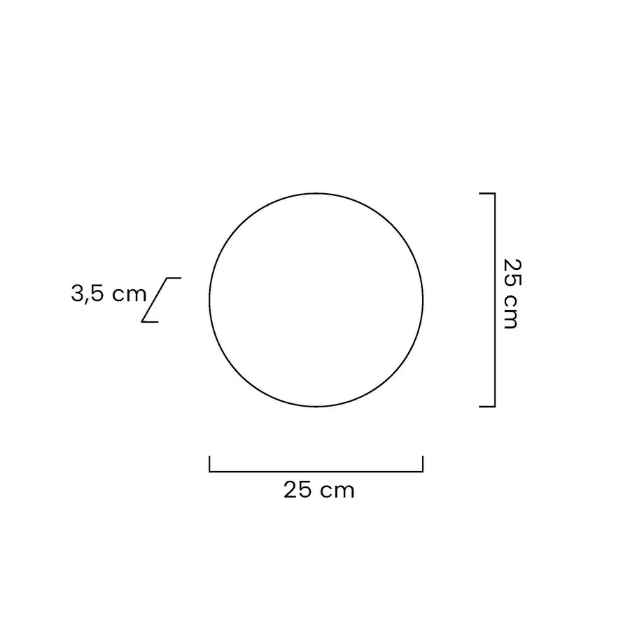 MOOSEE Lampa ścienna SHADOW SUN 25 - złoty