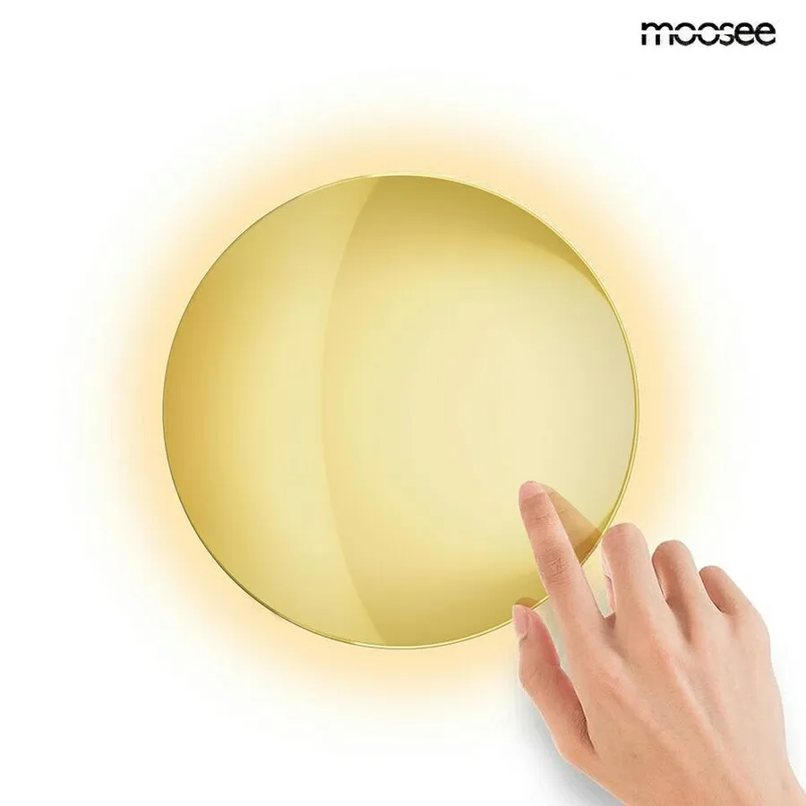 MOOSEE Lampa ścienna SHADOW SUN 25 - złoty