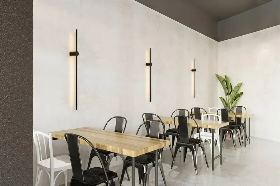 MOOSEE Lampa ścienna OMBRE 100 - czarny