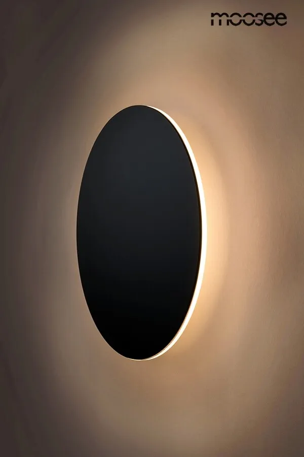 MOOSEE Lampa ścienna SHADOW SUN 25 - czarny